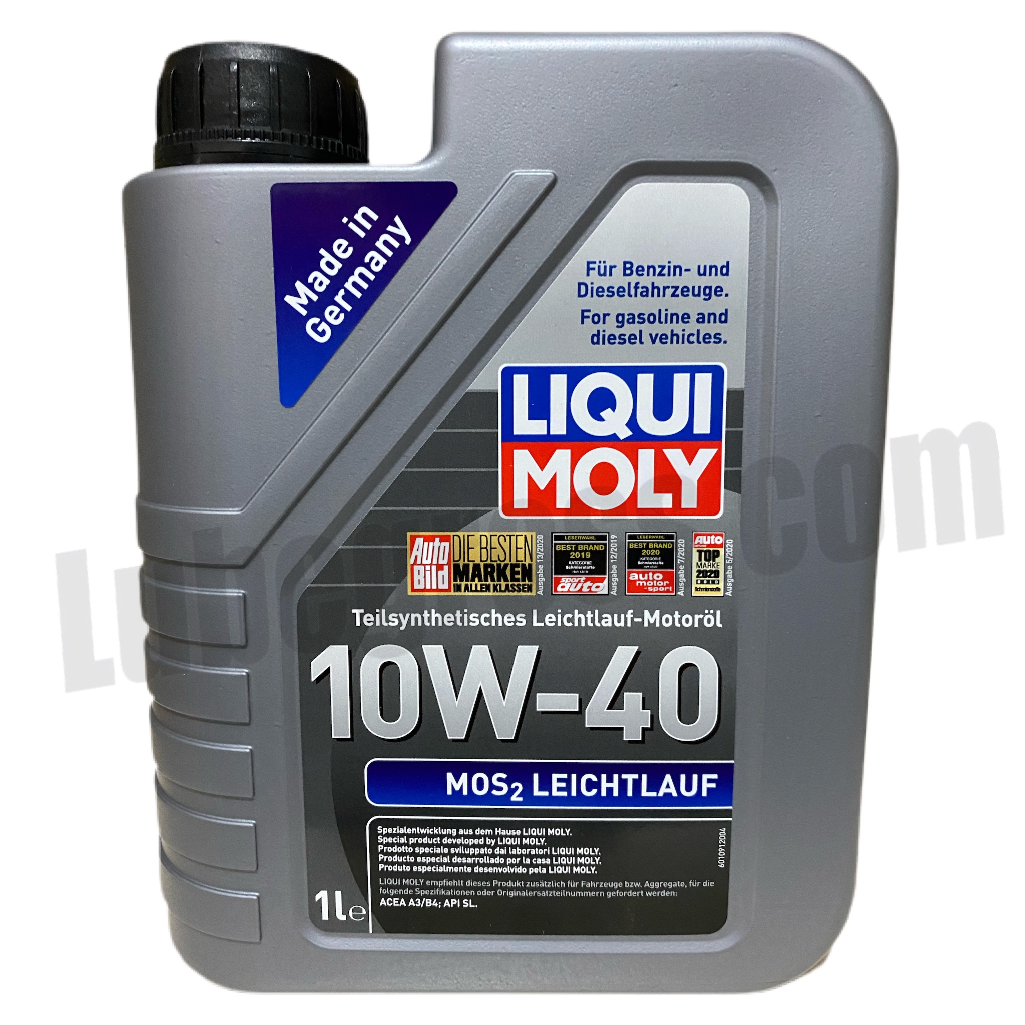 Liqui Moly MoS2 Leichtlauf 10W40 Motor Yağı 1Lt.