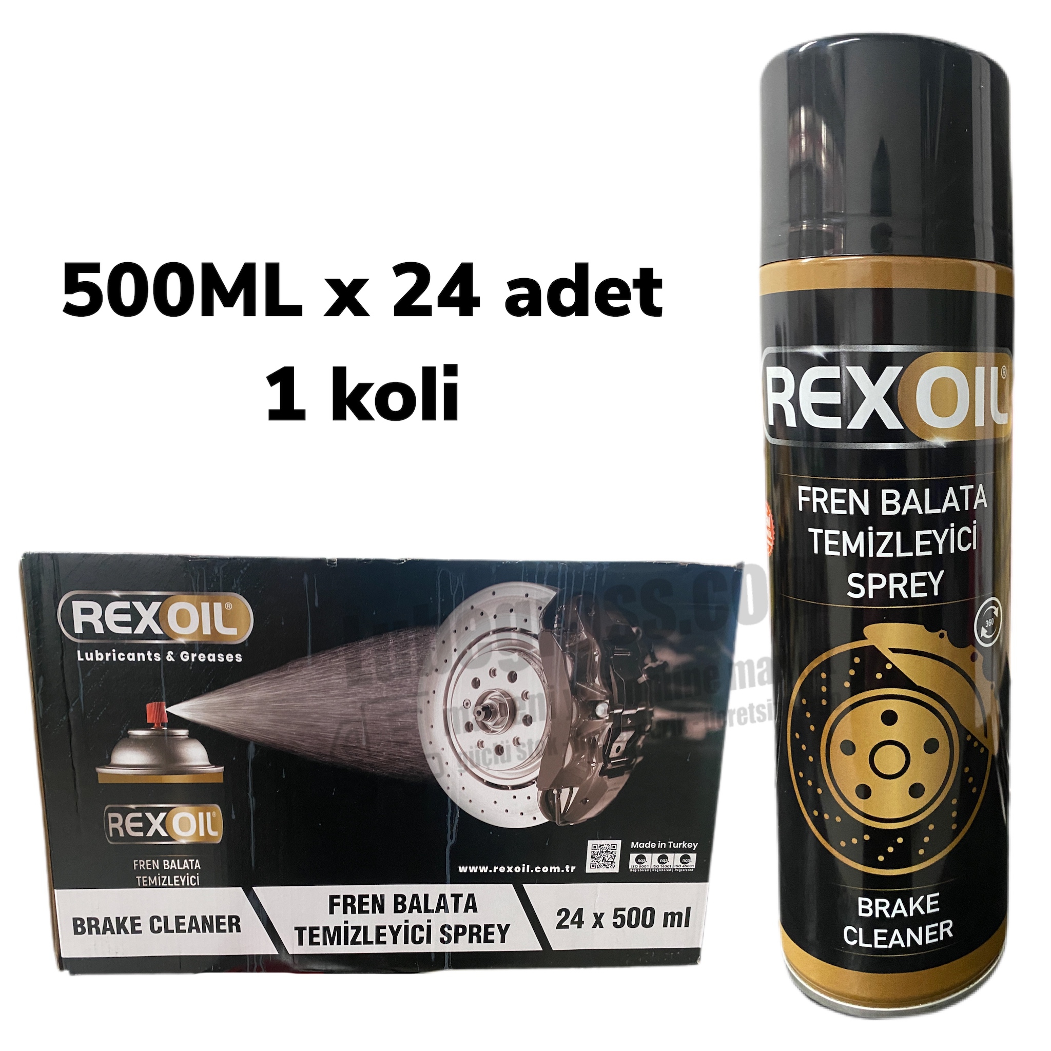 Rexoil Genel Temizleme Sprey 500ML x 24 Adet