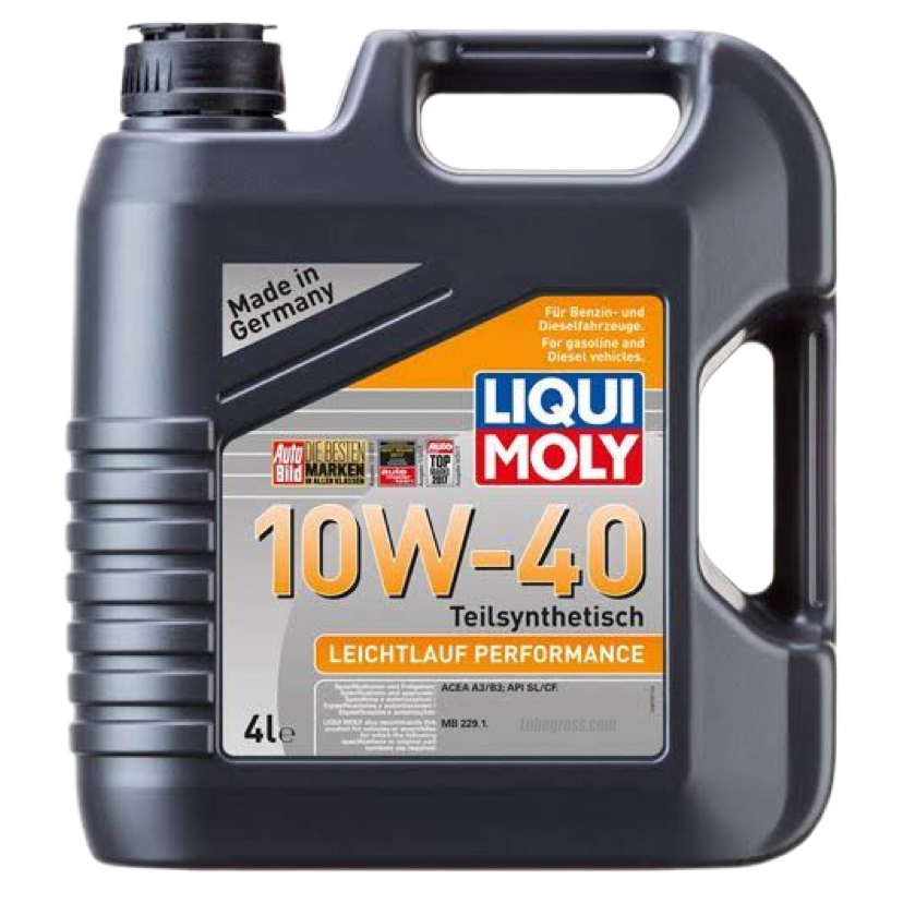 Liqui Moly Leichtlauf Performance 10W40 4 Lt. Yarı Sentetik