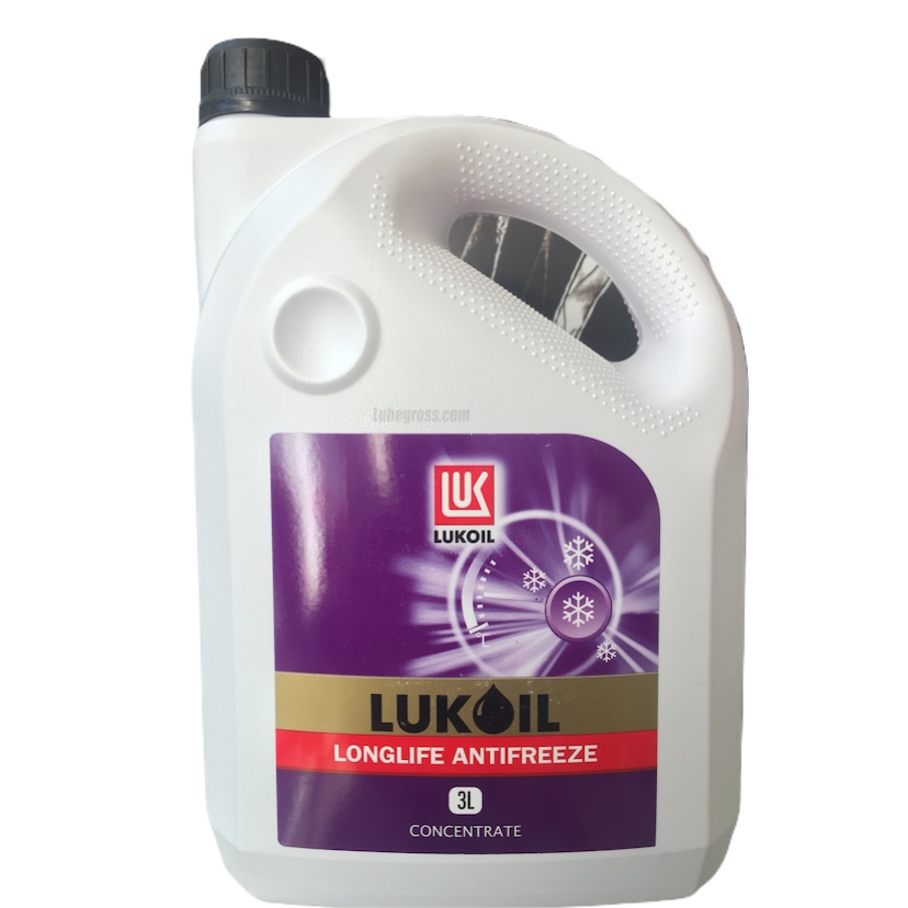 Lukoil Kırmızı Antifriz, 3Lt., Etil Glikol Bazlı Antifriz