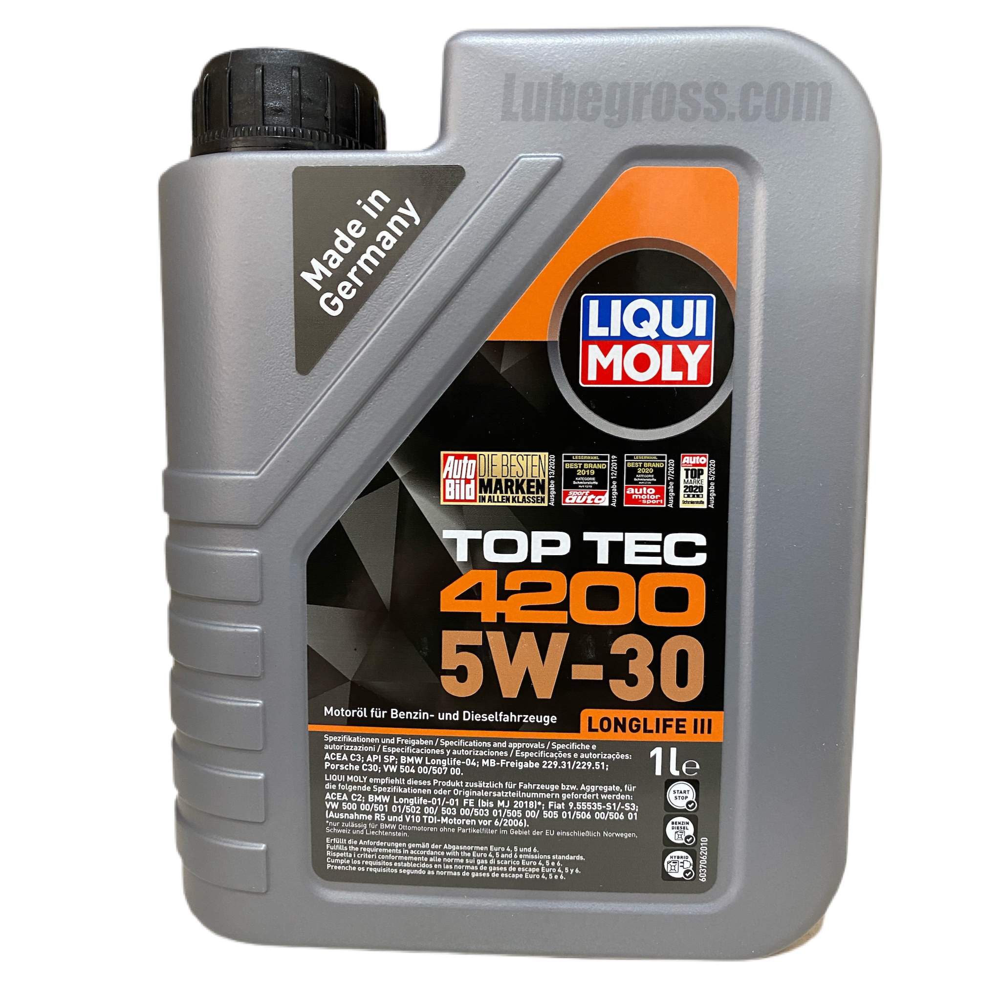 Liqui Moly TopTec 4200 5W30 Long Life 3 1Lt.