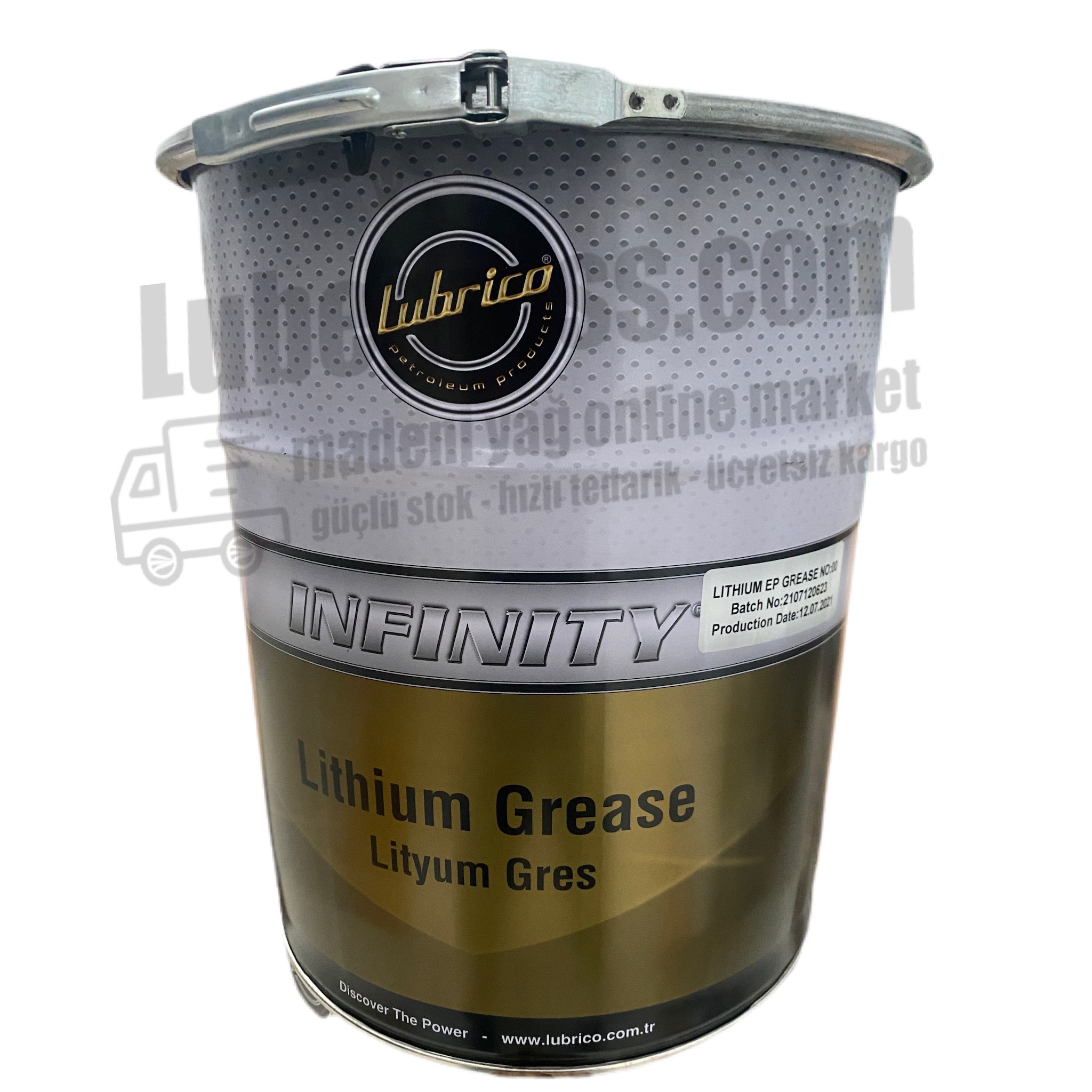 Lubrico Lityum EP 00 Gres 14Kg.