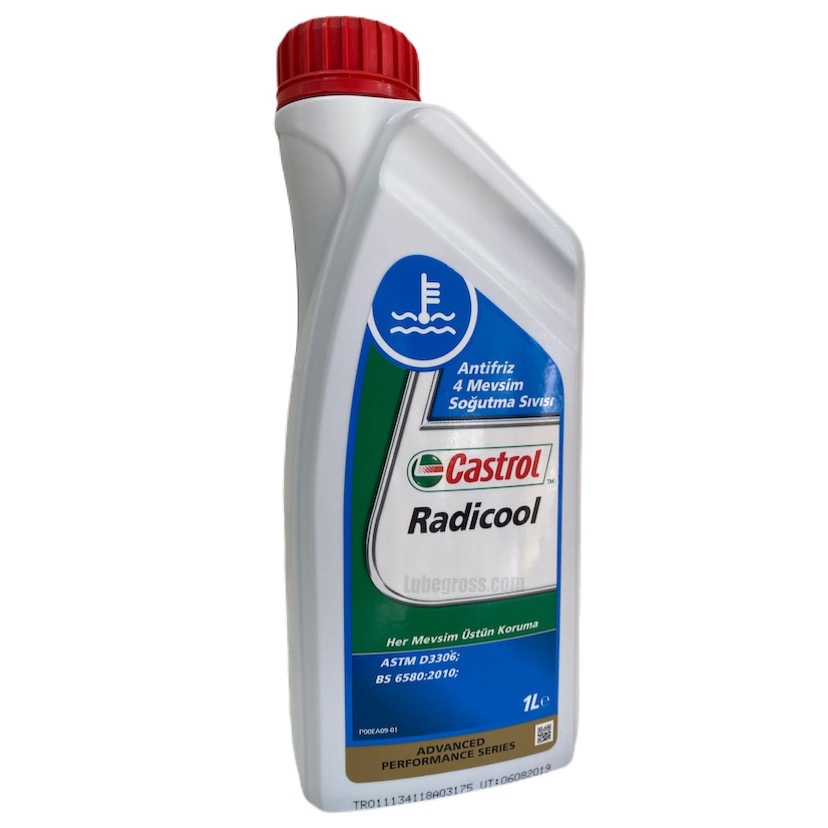 Castrol Radicool Mavi Antifriz, 1Lt Mavi Konsantre Antifriz