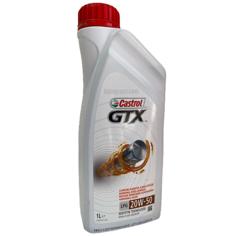 Castrol GTX LPG 20W50 1Lt. Lpg Araç Motor Yağı