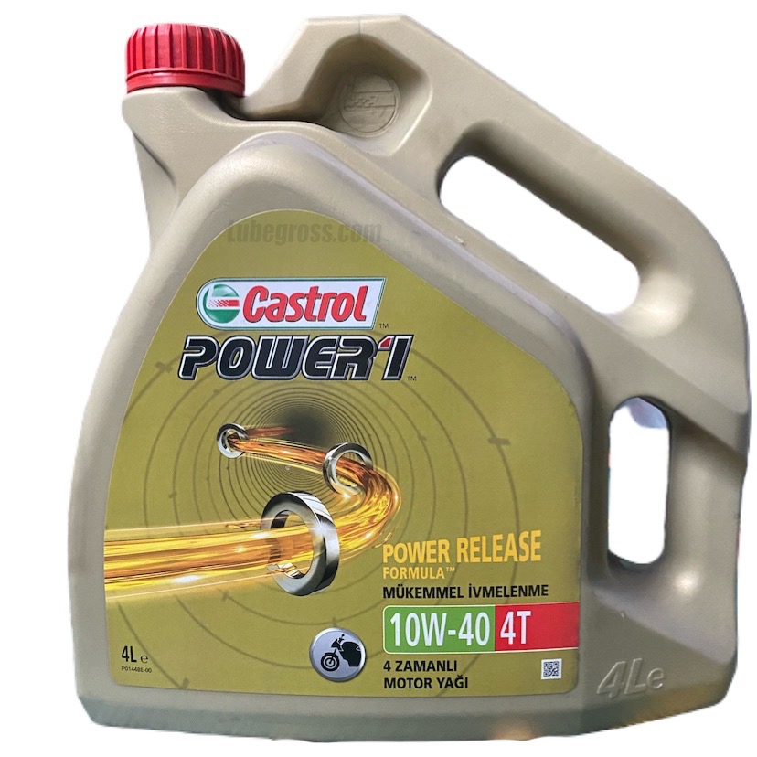 Castrol Power1 4T 10W40 4Lt Motosiklet Yağı 4 Zamanlı