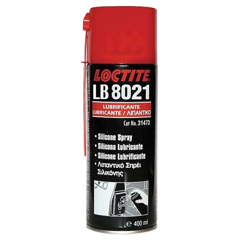 Loctite LB 8021 Silikon Sprey 400ML, Silikon Kalıp Ayırıcı