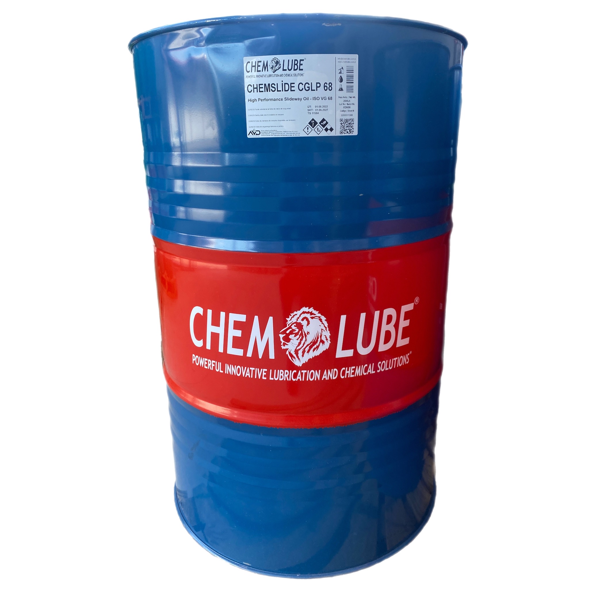 Chemlube Chemslide CGLP 68 - 208Lt. Kızak Yağı | Lubegross