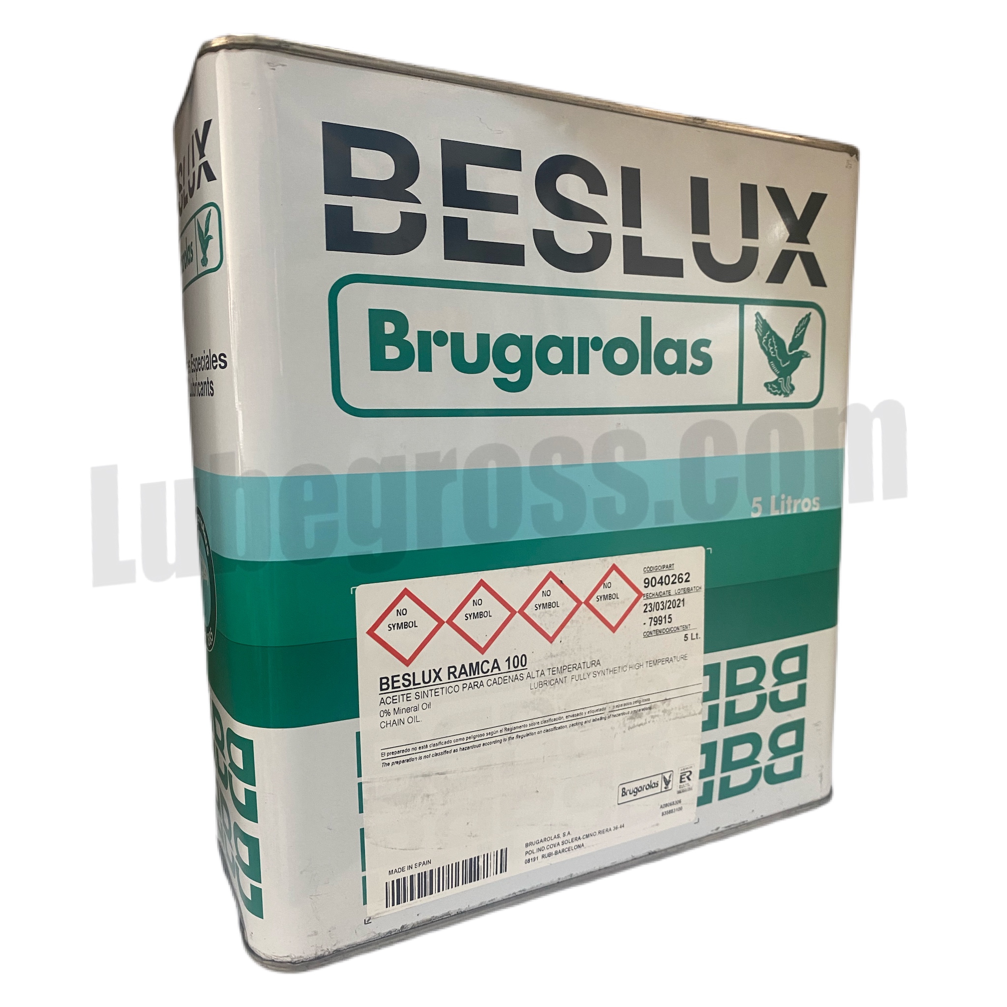 Beslux Ramca 100 Sentetik Zincir Yağı 5Lt.