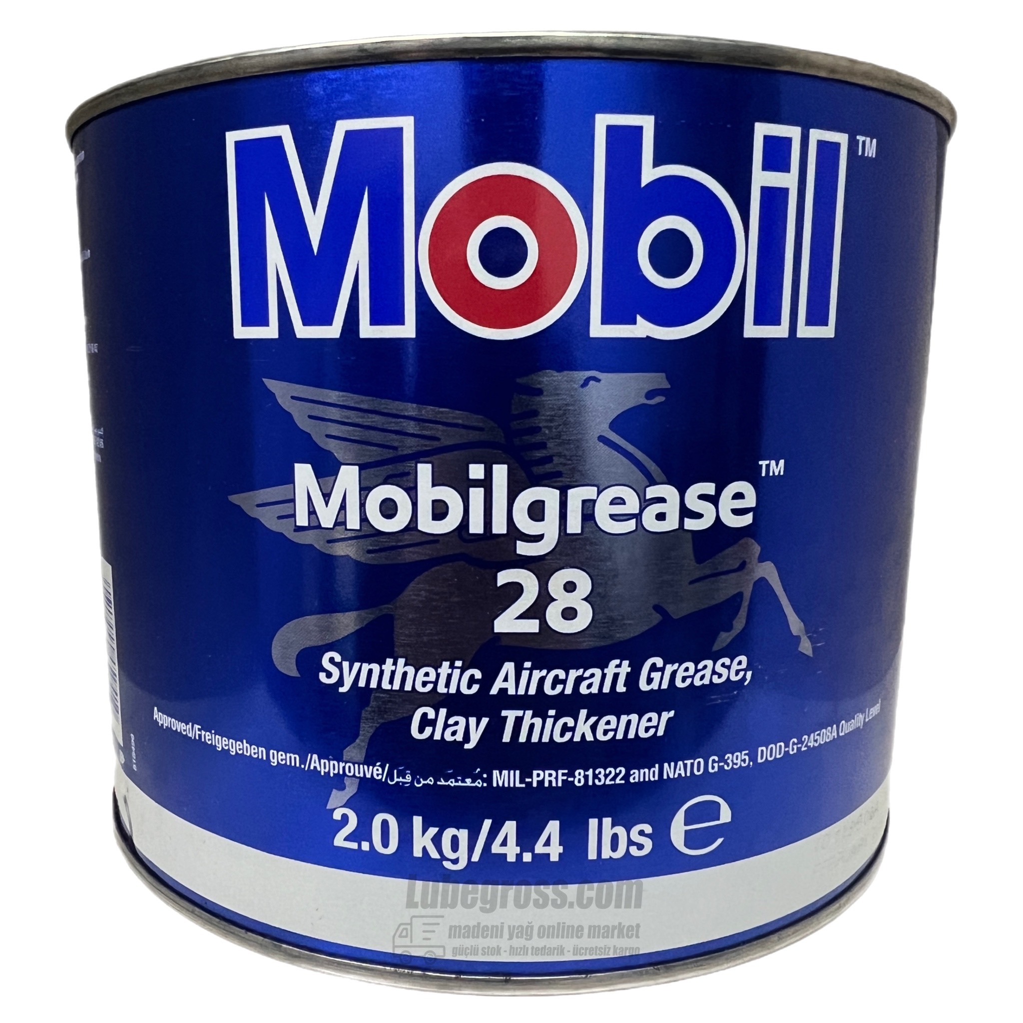Mobilgrease 28 2Kg. Lubegross