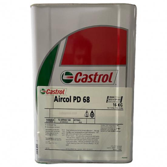 Castrol Aircol PD 68 16 Kg Hava Kompresör Yağı