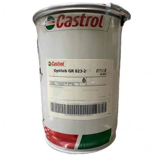 Castrol Optileb GR 823/2, Gıda Gresi, 18 Kg 