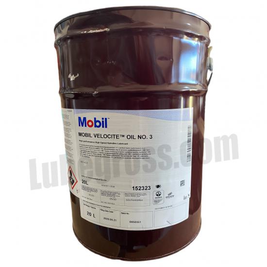 Mobil Velocite No3, Spindle Soğutma Mil Yağı 20Lt.