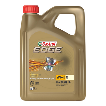 Castrol Edge 5W30 M, 4Lt. Mercedes, Bmw Onaylı