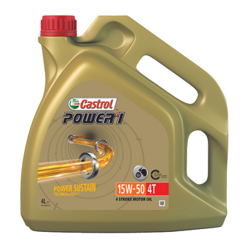 Castrol Power 1 4T 15W50 4 Lt. Motosiklet yağı