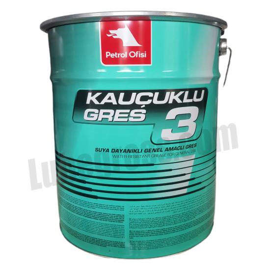 Petrol Ofisi Kauçuklu Gres 14Kg.