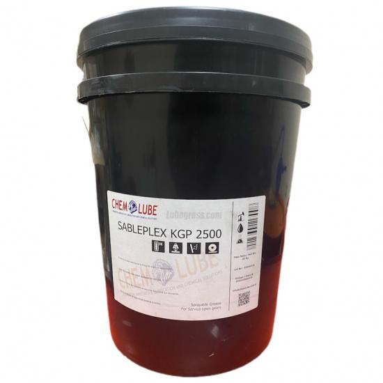 Chemlube Sableplex KGP 2500 Açık Dişli Gresi, 20Kg