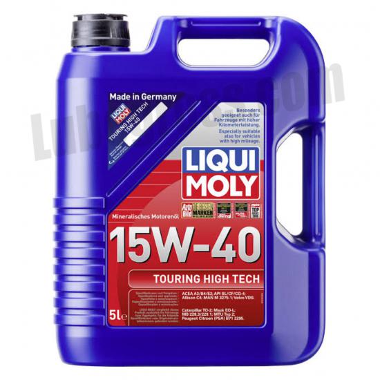 Liqui Moly Touring High Tech 15W40 Motor Yağı 5 Lt.