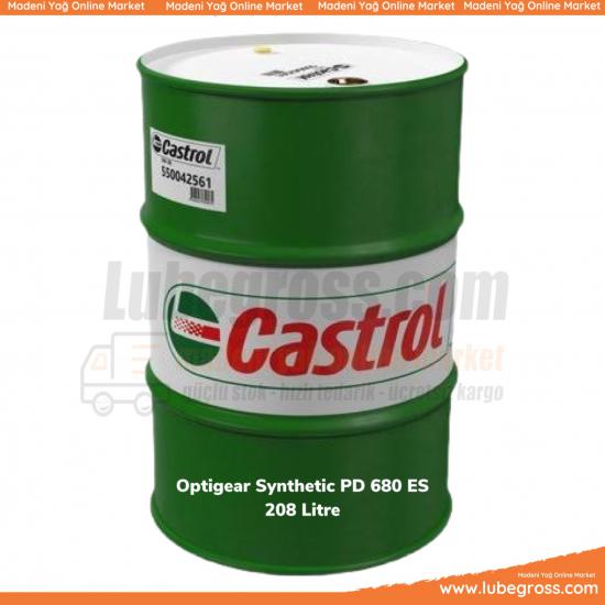 Castrol Optigear Synthetic PD 680 ES, 208Litre Sentetik Dişli Yağı