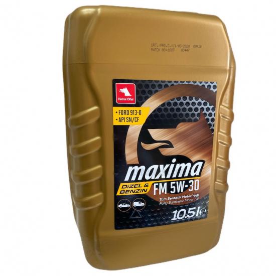 Petrol Ofisi Maxima FM 5W30 Ford Motor Yağı 10,5Lt