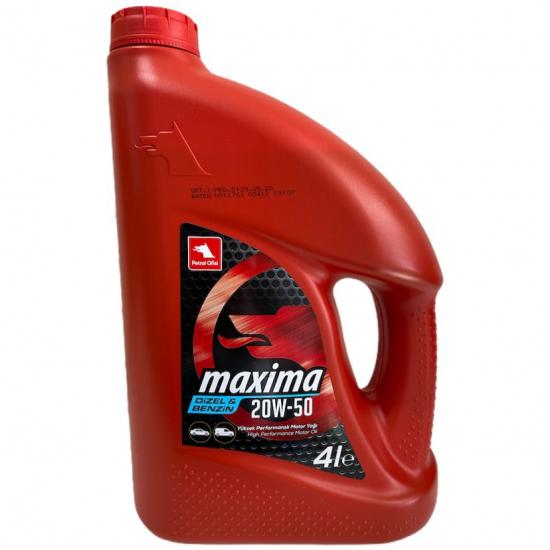 Petrol Ofisi Maxima 20W50 4Lt. 