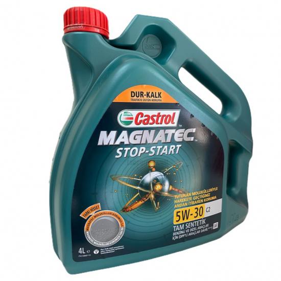 Castrol Magnatec Stop Start 5W30 C2 4Lt. Pejo Citroen Onaylı