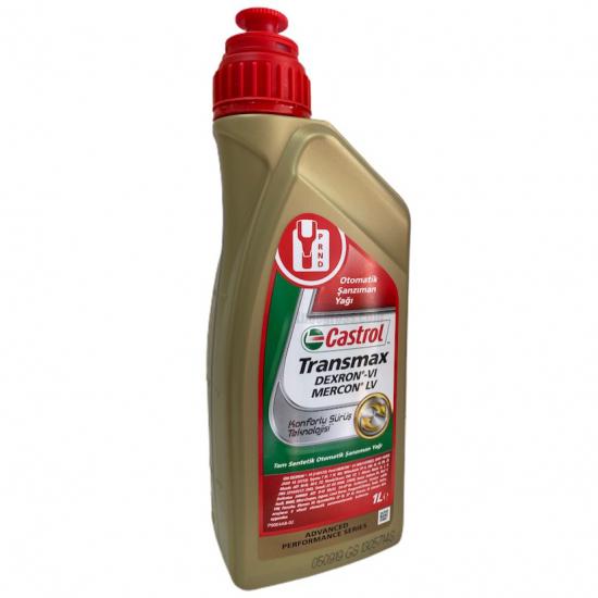 Castrol Transmax DEXRON VI MERCON LV 1Lt., Otomatik Şanzıman Sıvısı