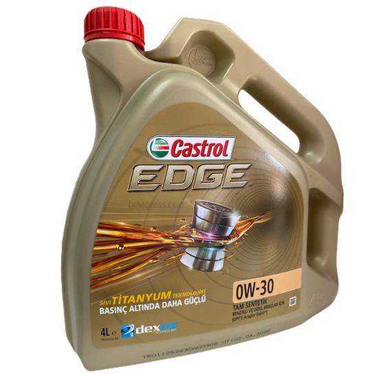 Castrol Edge 0W30 4Lt. Tam Sentetik 