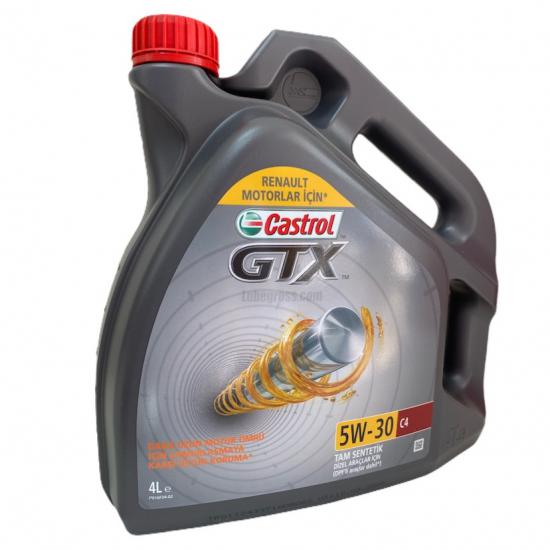 ﻿Castrol Gtx 5W30 C4 4Lt. Renault Onaylı Motor Yağı