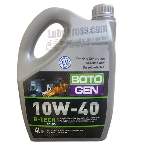 Botogen B-Tech Extra 10W40 Car 4Lt.