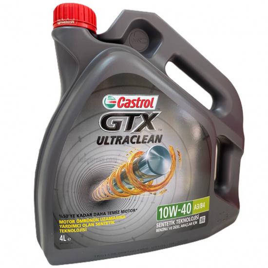 Castrol Gtx Ultraclean 10W40 A3/B4 4Lt.