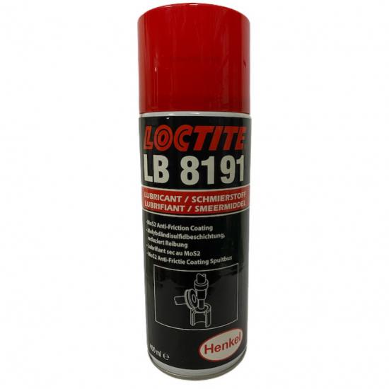 Loctite LB 8191 MoS2 Kuru Yağlayıcı Sprey 400ML