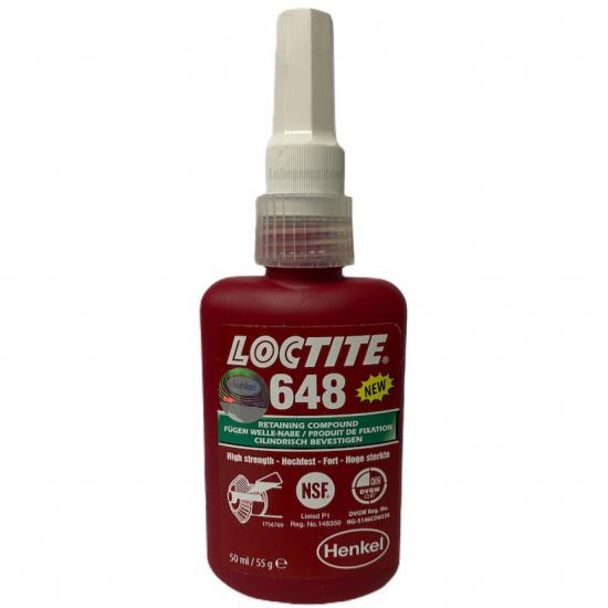 Loctite 648 Yüksek Mukavemetli Sıkı Geçme Ürünü 50 ml