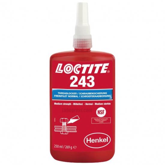 Loctite 243 250ML Orta Mukavemetli Civata Sabitliyici