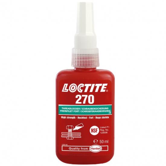 Loctite 270 50ML Yüksek Mukavemetli Civata Sabitleyici