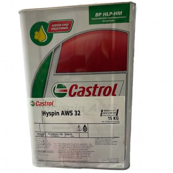 Castrol Hyspin AWS 32, Hidrolik Yağı, 16Kg