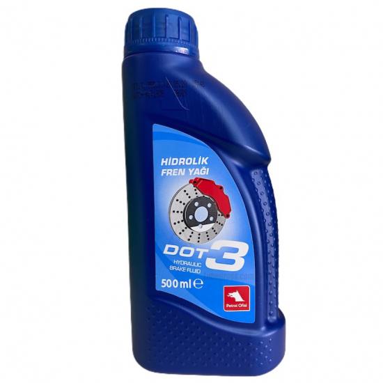 Petrol Ofisi Dot 3 Fren Hidrolik Yağı 500ML