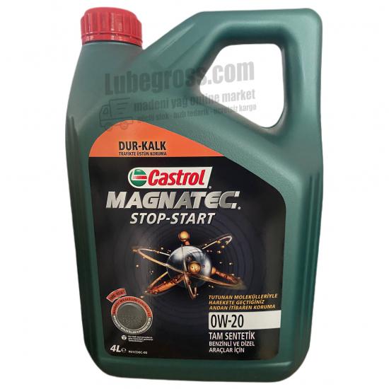 Castrol Magnatec 0w20 Tam Sentetik 4Lt.