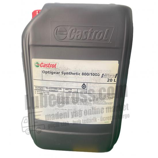 Castrol Optigear Synth 800/1000, 20Lt