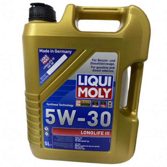 Liqui Moly Longlife 3 5W30 Volkswagen Motor Yağı 5lt. 