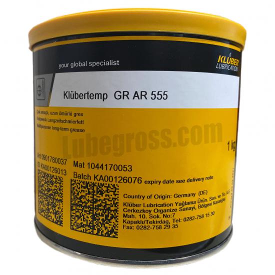 Klübertemp GR AR 555 - 1Kg.