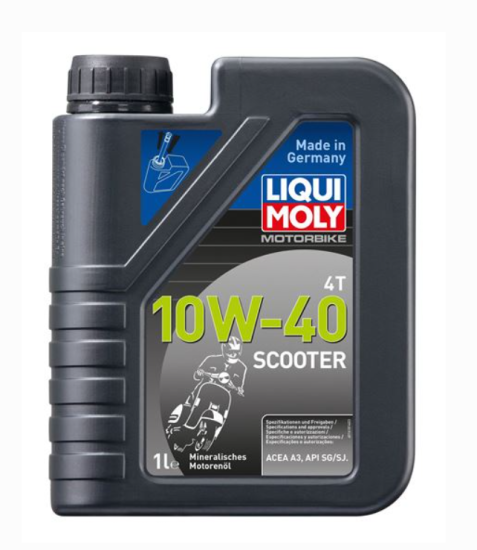 Liqui Moly 10W40 4T Baisc Scooter Motosiklet Motor Yağı 1 Lt.