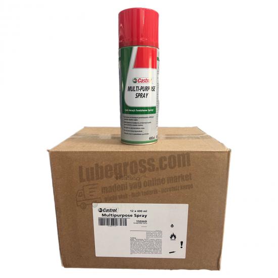 Castrol Multipurpose Spray, 400ML X 12 Ad.